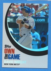 2007 Topps Own the Game #OTG20 David Wright Mets - Bild 1 von 1