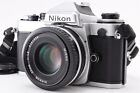 ?Mint-?Nikon Fe 35Mm Slr Film Camera Ais 50Mm F/1.8 Pancake Lens From Japan