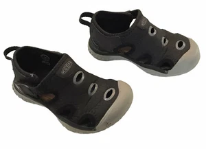 KEEN black infant boys girls washable sandals size 7 - Picture 1 of 6