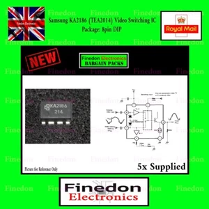 Samsung KA2186 TEA2014 Video Switching IC 8pin DIP - Picture 1 of 1