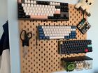 2x IKEA 25mm SKADIS PEGBOARD ACCESSORY Mechanical Keyboard Mount Holder