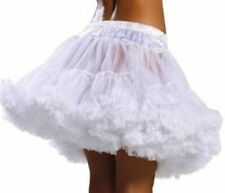 ホワイト ペチコート 二層 レディース 大人用 スカート プリンセス ファンシードレス パーティー セクシー