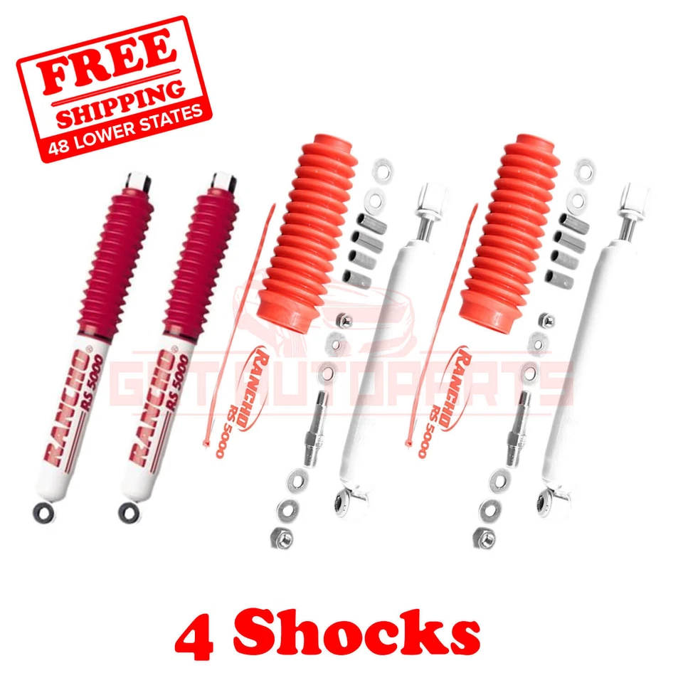 Amortiguadores Rancho 82-86 para Jeep CJ5, CJ7 4x4 2,5" elevación RS5000X Foto 1 de 4