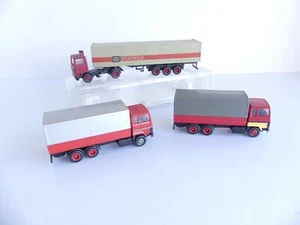 1:87 / 3 CAMIONS FORD / BERLIET / VOLVO / 2 PORTEURS / 1 SEMI-REMORQUE - Imagen 1 de 5