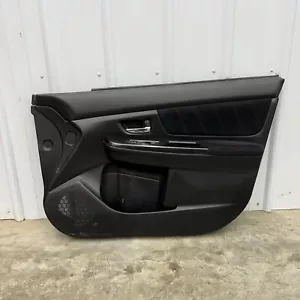 2017 SUBARU WRX STI OEM FRONT PASSENGER RIGHT DOOR CARD COVER PANEL - Picture 1 of 7