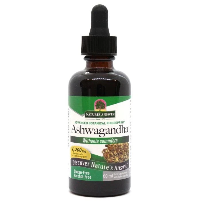 Ashwaganda Root Herbal Liquid Extract Relief Stress & For Healthy Immune 60ml - Image 1 of 1