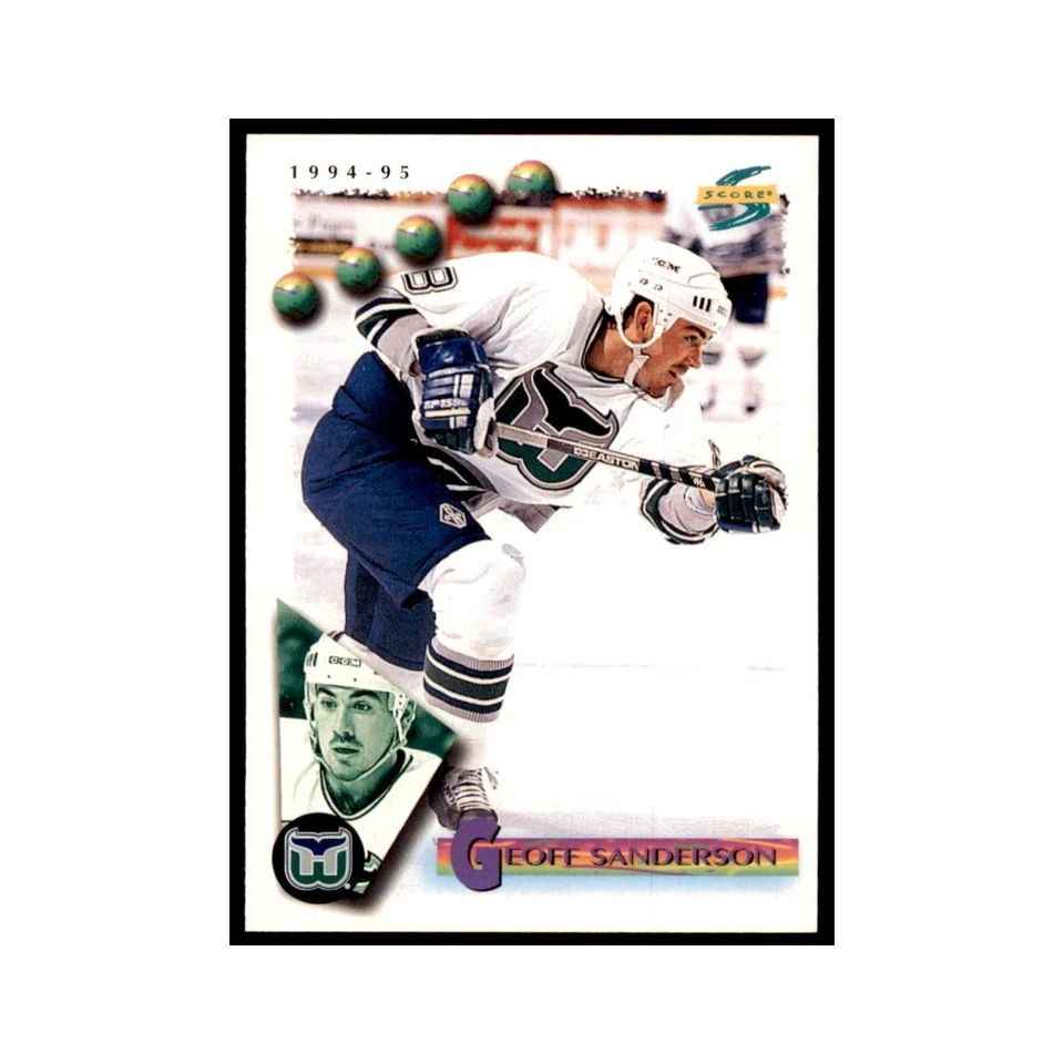 Geoff Sanderson 1994 Score #144 Hockey Cards Hockey Card NM - Image 1 of 3