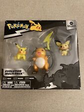 Pokemon Select Evolution PICHU PIKACHU RAICHU Multi-Pack New In Box