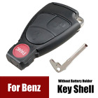 3 And 1 Button Car Key Fob Shell Cover For Benz C E S Cl Clk Sl Slk S500 C230 Amg