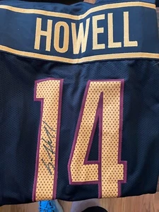 Camiseta Sam Howell autografiada #14 Commanders Beckett autenticación talla XL - Imagen 1 de 6