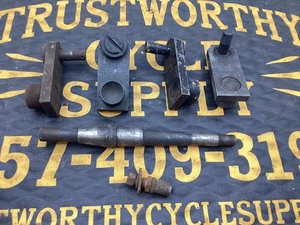Vintage Harley Sidecar Mounts Assorted Mix Lot Panhead Knucklehead OEM - Picture 1 of 7