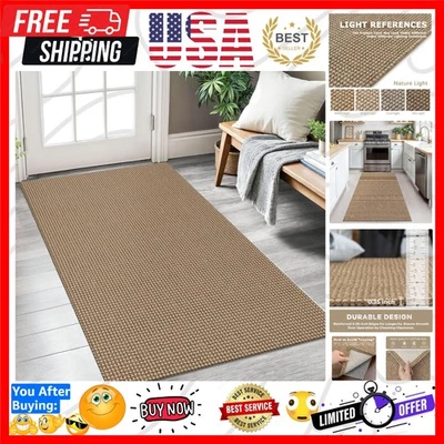 Stylish 3x5 ft Low Pile Boho Rug - Durable Washable Entry Mat, Geometric Pattern - Image 1 of 4