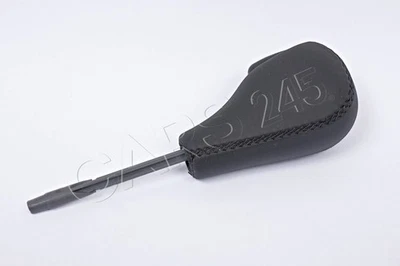 Genuine Automatic Gear Shift Black Leather Knob BMW E46 E31 E39 E38 X5 E53 Z3 - Image 1 of 4