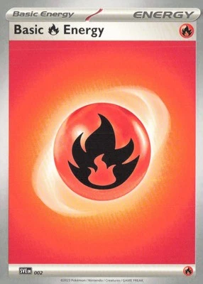 SV01: Scarlet & Violet Base Set #002 Basic Fire Energy - Image 1 of 2