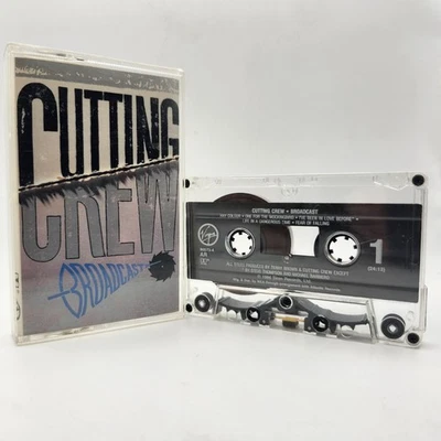 Cutting Crew Broadcast Cassette 1986 Virgin Records 7 90573-4 - Image 1 of 4