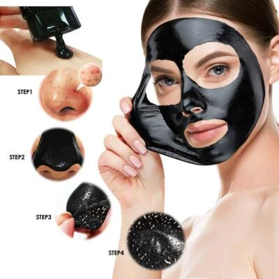 Pilaten Blackhead Removal Black Mask Deep Cleansing Nose Pore Peel Off Treatment - Image 1 of 4