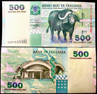 Tanzania 500 Shilingi 2003 Banknote World Paper Money Unc Currency Bill Note