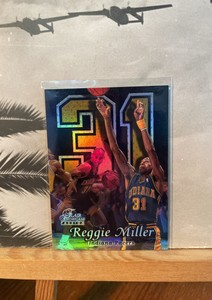 1998-99 Flair Showcase REGGIE MILLER Passion Row 2 #31 Indiana Pacers
