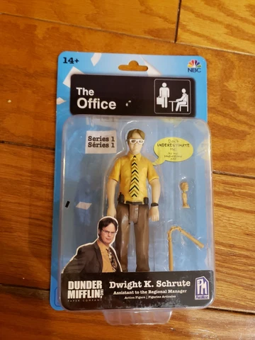 The Office Dwight K. Schrute 5" Inch Action Figure PhatMojo Series 1 Brand New Cover