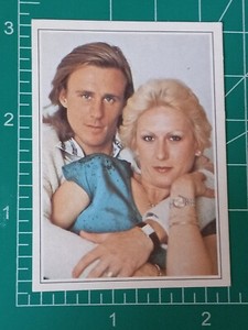 1980 TELE POP card BJORN BORG MARIANA SIMIONESCU TENNIS TELEPOP