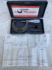 Mitutoyo Outside Micrometer 0-25mm (0.001mm) New Open Box Purchased In 1984 - Picture 1 of 9