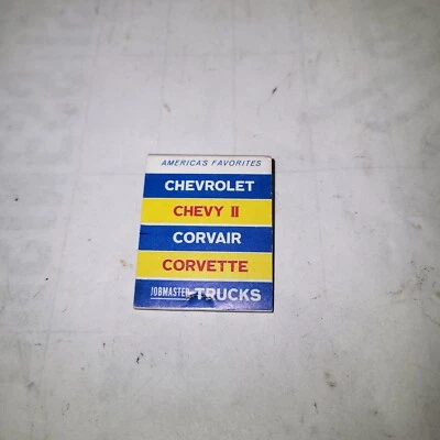 NOS 1963 雪佛兰代理火柴盒 Corvette 雪佛兰 II Nova Corvair 卡车 原始设备制造商 — 第 1/4 张图片