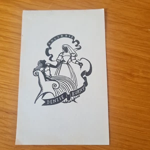 Ex-Libris Denise Burny (Orientalische Szene) - Bild 1 von 2