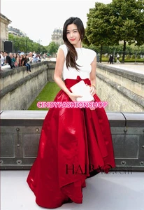 Nuevo Mujeres Retro Dama Cintura Alta Patinadora Noche Fiesta Plisado Falda Larga Vestido - Imagen 1 de 4