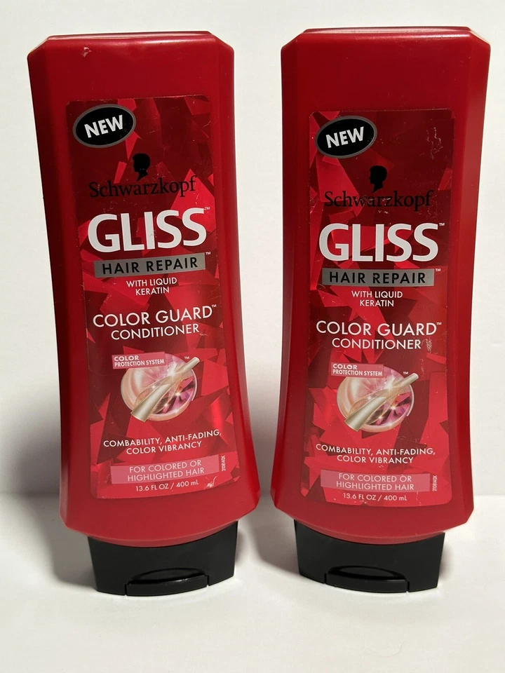 GLISS Acondicionador Protector de Color Reparador de Cabello para Cabello Colorido/Resaltado Lote de 2 Foto 1 de 1