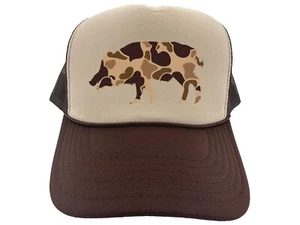 HOG HUNTER HAT, Camo Hog, OTTO HAT, MESH BACK, ADJ SNAPBACK TRUCKER CAP - Bild 1 von 20