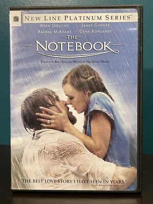 The Notebook -Ryan Gosling-Rachel McAdams-James Garner-Gena Rowland - DVD (2005) Foto 1 de 2