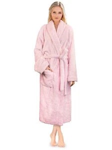 PAVILIA Premium Womens Plush Soft Robe Fluffy, Warm, Fleece Sherpa Shaggy - Picture 1 of 7