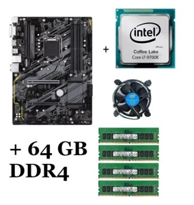 Kit Scheda Madre B360 hd3p socket lga 1151 processore Intel i7 9700k 64gb ddr4 - Foto 1 di 4