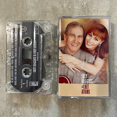 Cassette Chet Atkins Suzy Bogguss Simpatico Country 1994 Liberty Records Tested - Image 1 of 2