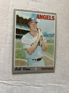1970 Bill Voss California Angels Topps Baseball Card #326