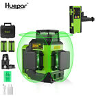 Poziomica HUEPAR 360 laser krzyżowy poziom laserowy 3D zielony + detektor lasera