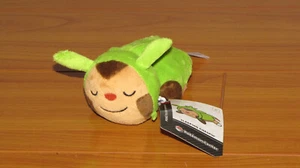 Schlafendes Chespin Pokemon Center Poke Plüschtier Kuttari Cutie Sitzsack Puppe NEU - Bild 1 von 6