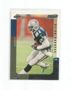 DEION SANDERS (Dallas Cowboys) 1999 COLLECTOR'S EDGE SUPREME CARD #033 - Picture 1 of 2
