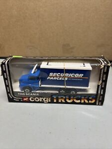 Corgi Juniors / 1148 Scania 'Securicor Parcels' Truck / Boxed
