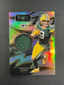Christian Watson 2024 Panini Select Sparks Patch /149 #S-CWN - Picture 1 of 2