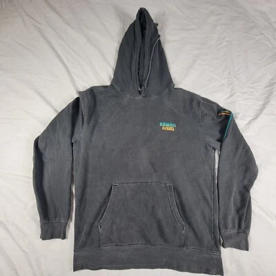 Moletom com capuz Rip Curl masculino grande preto inverno havaiano quente casual - Imagem 1 de 4