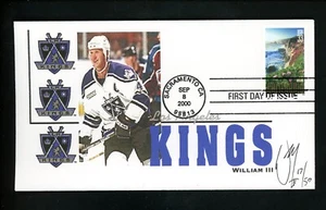 US FDC #3438 William III 2000 CA California Los Angeles Kings NHL Hockey - Picture 1 of 2