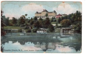 Ausable Chasm, New York Hotel Ausable Chasm @ 1907-10 - Picture 1 of 2