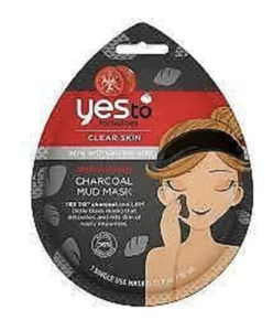 YES to Tomatoes Charcoal Mud Mask for Acne, Detoxifying Charcoal, Single Use - Picture 1 of 1