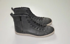 John Varvatos Star U.S.A. Leather Sneakers in Gray Size 11 - Bild 1 von 10