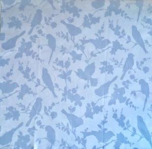 British Birds Lilac Cath Kidston FQ 50cm Square Lightweight cotton fabric new - Picture 1 of 5