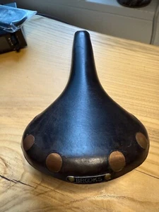 Brooks TeamProfessional Bicycle Seat Leather Saddle Copper Rivets, England - Picture 1 of 5