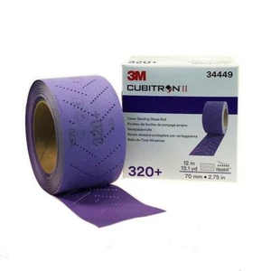 3M Cubitron II, 34449, 320+ Clean Sanding Sheet Roll Hookit™ - Picture 1 of 1