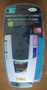 NEW -- Monster Power Home Theater Power Center HT200 -- Surge Protector - Picture 1 of 2