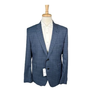 Traje actual Paul Smith azul a cuadros lana italiana para hombre 44R 34x32 como nuevo - Imagen 1 de 13